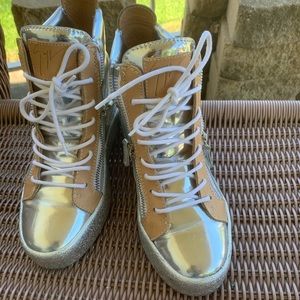 Pair of Giuseppe sneakers.